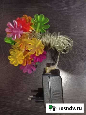 Гирлянда 4 метра, 20 светодиодов Ярославль - изображение 1