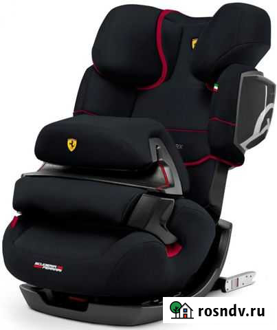 Автокресло Cybex Pallas 2 Fix Ferrari Black Уфа - изображение 1