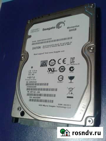 Жесткий диск 500GB не рабочий Калининград - изображение 1