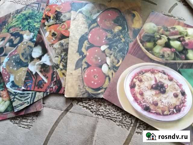 Открытки по кулинарии СССР 6 штук Самара - изображение 1