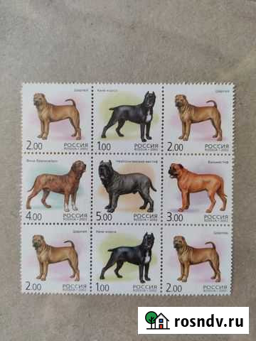 Марки собаки 2002 Великий Новгород - изображение 1