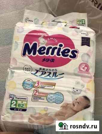 Памперсы поднузники merries 2 Тамбов