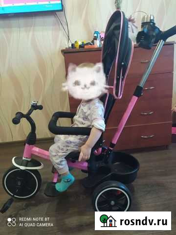 Детский велосипед с ручкой Сыктывкар - изображение 1