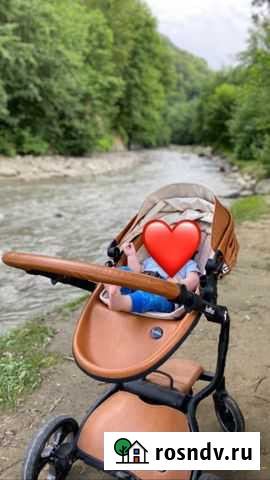 Коляска 2 в 1 эко кожа Нальчик - изображение 1
