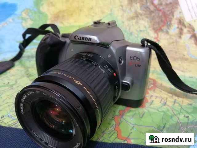 Пленочный фотоаппарат canon EOS Kiss Lite Урюпинск - изображение 1