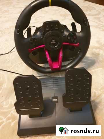 Беспроводной руль с педалями для пк, ps4 Псков - изображение 1
