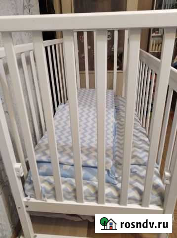 Детская кроватка с матрасам Псков - изображение 1