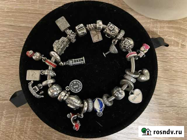 Pandora браслет и шармы. Браслет полностью Оренбург - изображение 1