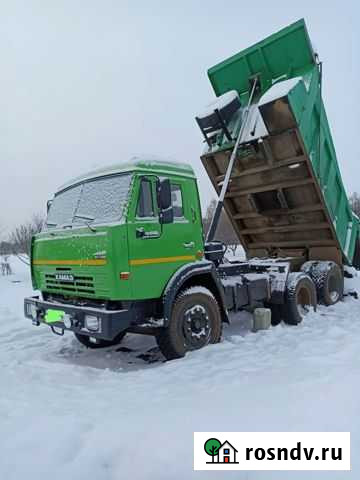 Перевозка грузов Камазами 65115 самосвалами 15 т Набережные Челны - изображение 1