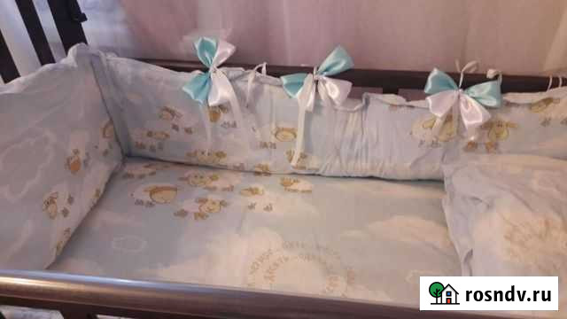 Бортики в кроватку Новосибирск - изображение 1