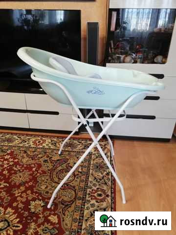 Детская ванночка для купания с подставкой Курчатов - изображение 1