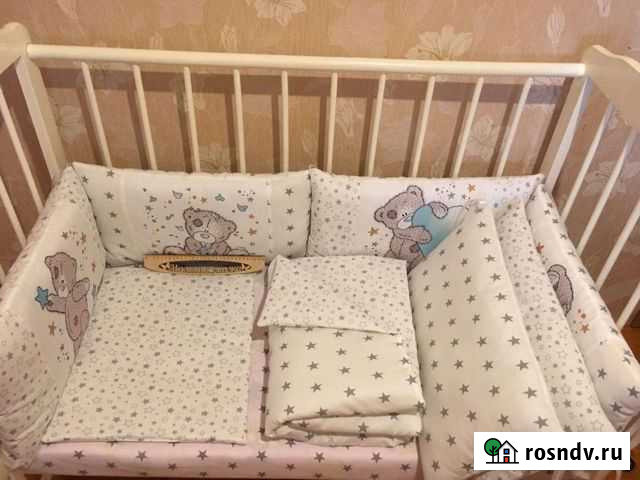 Бортики в кроватку Сызрань - изображение 1