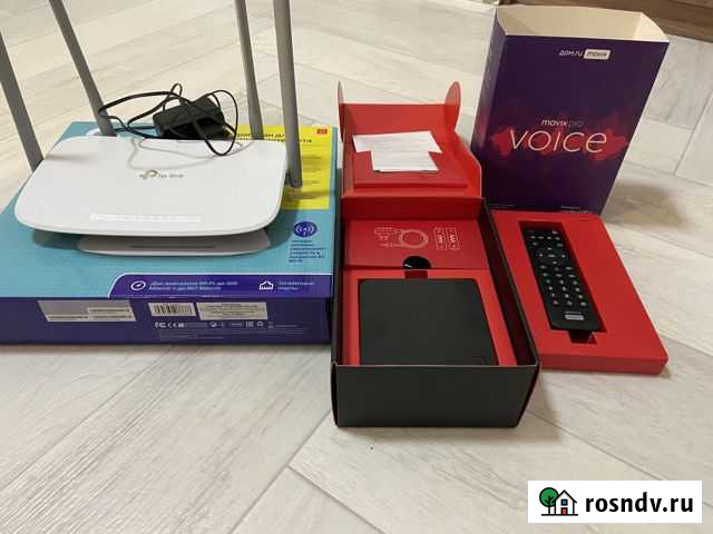 Андроид тв приставка, роутер Дом ру Ангарск - изображение 1