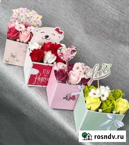 Неувядающие цветы - коробочка радости Великий Новгород - изображение 1
