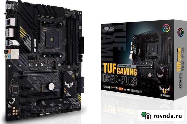 Asus TUF gaming B550-plus(ATX) + Кулер Thermalrigh Узловая - изображение 1