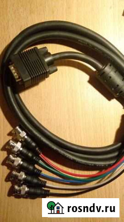Кабель PRO VGA-BNC 1.8m 75-Ohm Тюмень - изображение 1