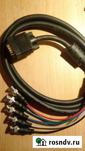 Кабель PRO VGA-BNC 1.8m 75-Ohm Тюмень - изображение 1