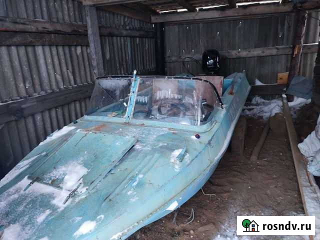Лодка Обь М, с лодочным мотором Сузуки 30, 4-х так Печора - изображение 1