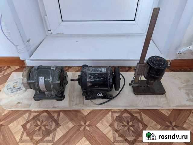 Двигатели (точило) + сверлильный станок Воркута - изображение 1