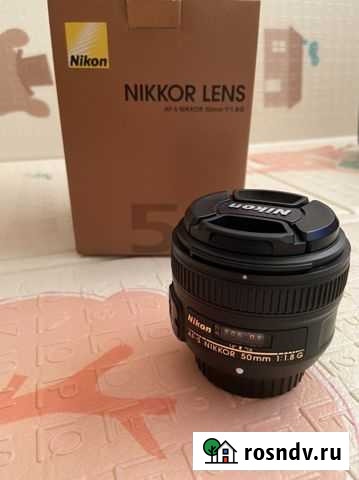 Объектив nikon 50mm F1.8 Солнечногорск - изображение 1