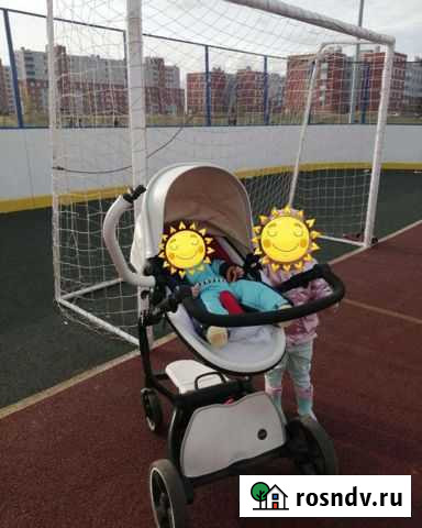 Коляска 2 в 1 эко кожа Кимовск - изображение 1