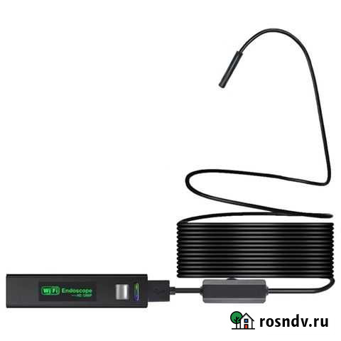 Эндоскоп водонепроницаемый с Wi-Fi 8мм 10м Оренбург - изображение 1