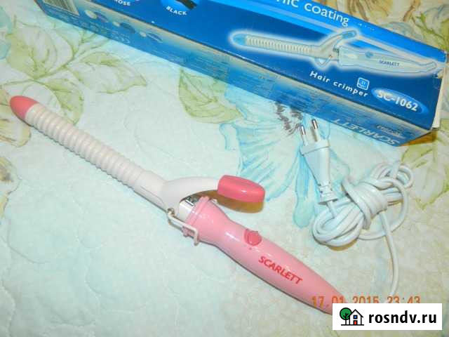 Плойка Scarlett SC-1062 Чайковский - изображение 1