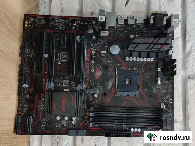 Материнская плата am4 Asus prime b350-plus Сургут - изображение 1
