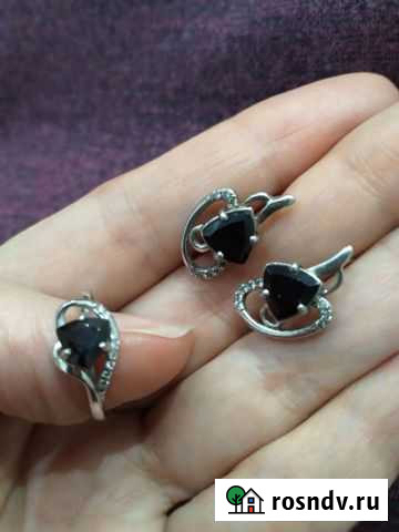 Серебряный комплект украшений Тюмень - изображение 1