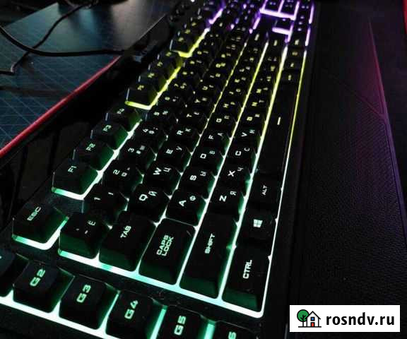 Игровая клавиатура Corsair K55 RGB Хабаровск - изображение 1