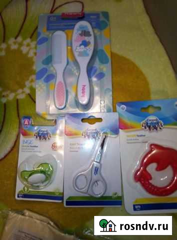 Детские средства гигиены расчёска щётка ножницы со Михайлов - изображение 1