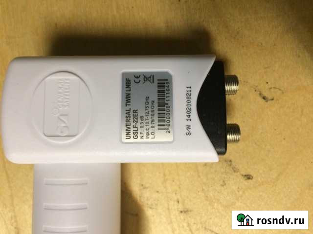 Конвертер универсальный спутниковый gslf-22ER Заполярный - изображение 1