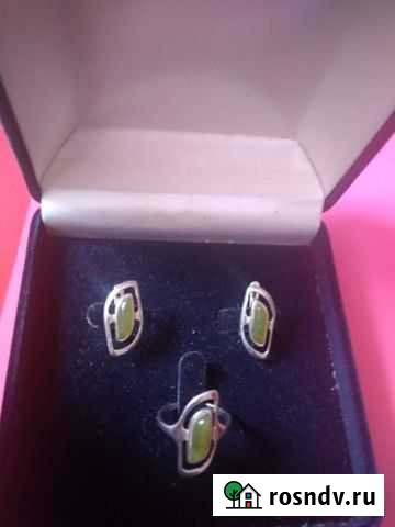 Набор серебряных украшений Мурманск - изображение 1