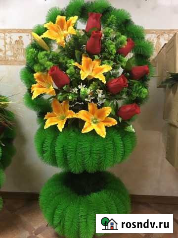 Ритуальные венки корзины оптом и в розницу Томск - изображение 1