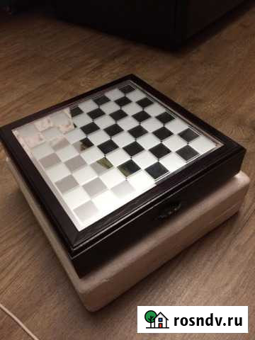 Доска-шкатулка для шахмат, шашек новая и фигуры Анапа - изображение 1