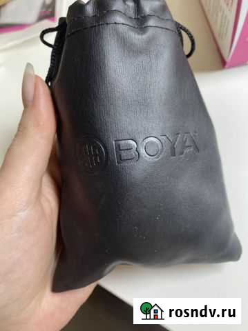 Петличка boya микрофон петличный Белгород - изображение 1