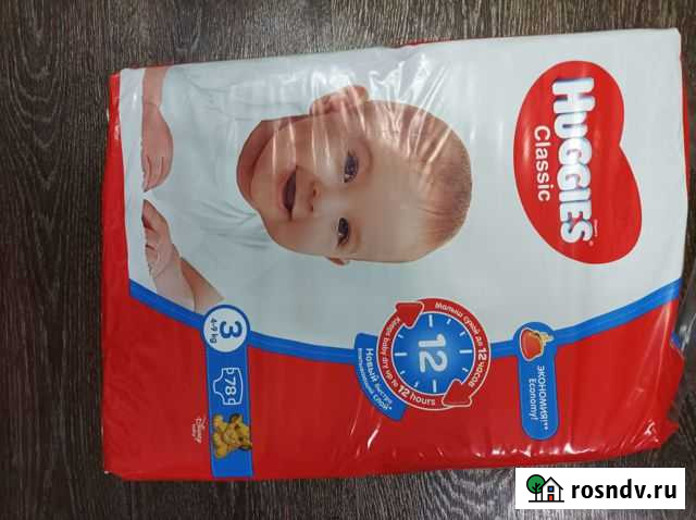 Подгузники haggies 3 4-9кг, 78 шт Самара - изображение 1