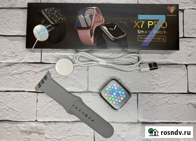 Магазин Apple watch смарт часы 7 гарнатия 17-18 Севастополь - изображение 1