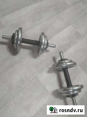 Гантели 7.5кг Саяногорск - изображение 1