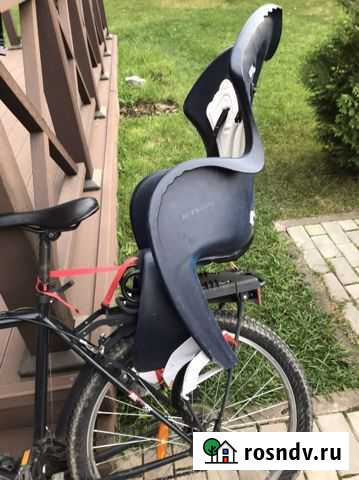 Велокресло btwin до 22кг с багажником Павловская Слобода - изображение 1