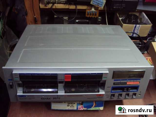 Кассетная дека Санда-207с. JVC KD-V100 Киров - изображение 1