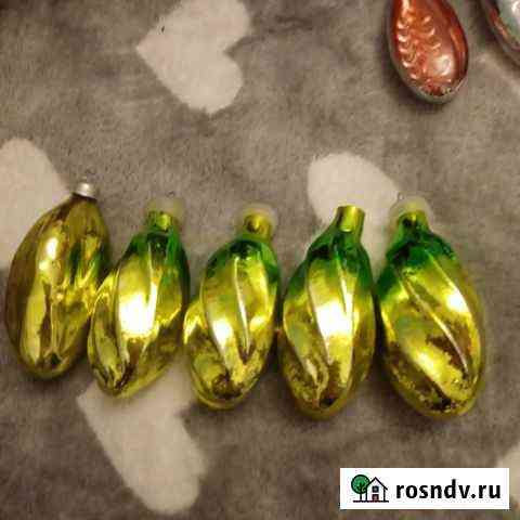 Елочные игрушки СССР винтаж Миасс