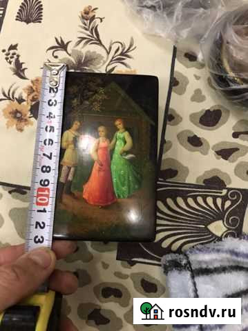 Шкатулка лаковая ручная роспись Пенза - изображение 1