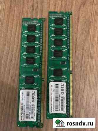 Оперативная память ddr3 2шт по 4gb (GeiL) Томск