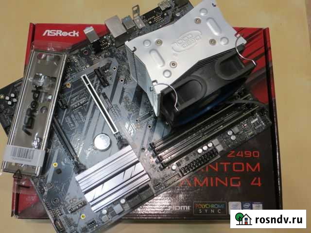 Сборка s1200 процессор i5-10400F и мв Z490 Волгоград - изображение 1