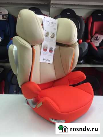 Автокресло 15-36кг Cybex Solution Q3 fix autumn go Уфа - изображение 1