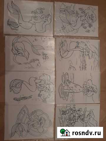 Раскраски русалочка Кемерово - изображение 1