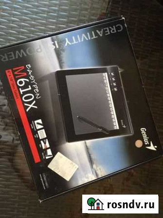 Графический планшет Genius M610x Волжский - изображение 1