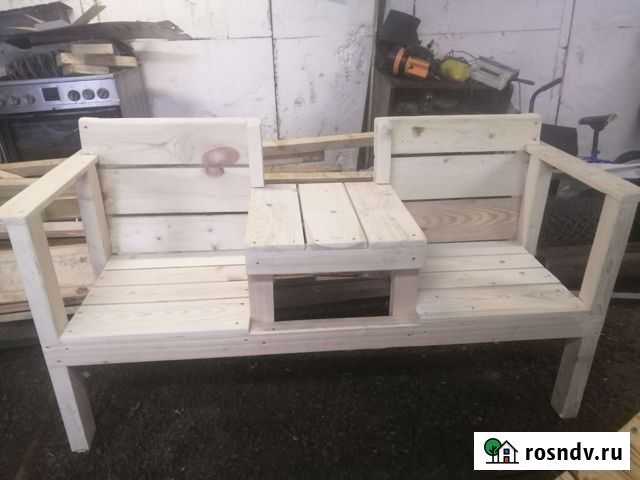 Скамейка дуэт Вологда - изображение 1