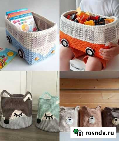 Корзина для игрушек в детскую на заказ Симферополь - изображение 1